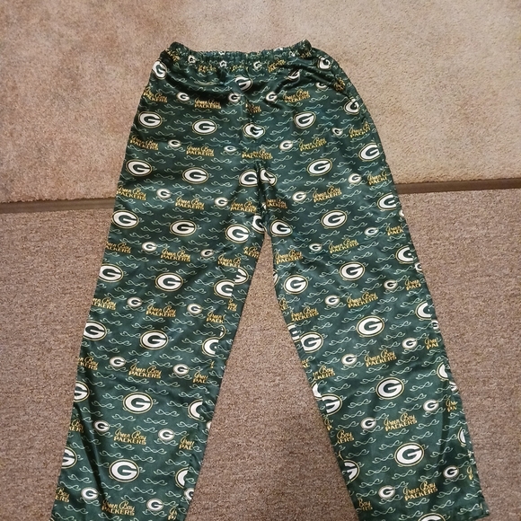 NFL Green Bay Packers Green Pajama Pants - Picture 1 of 1